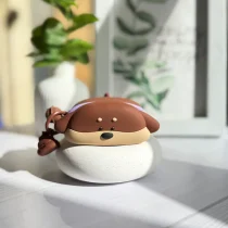 کاور ایرپاد طرح سگ Puppy سیلیکونی با آویز