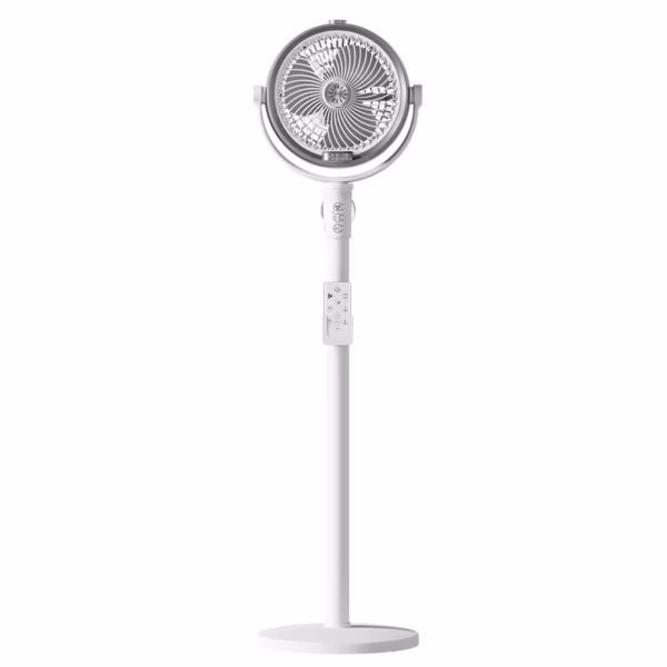 پنکه ایستاده شارژی مه‌پاش USB با ریموت کنترل مدل FA6